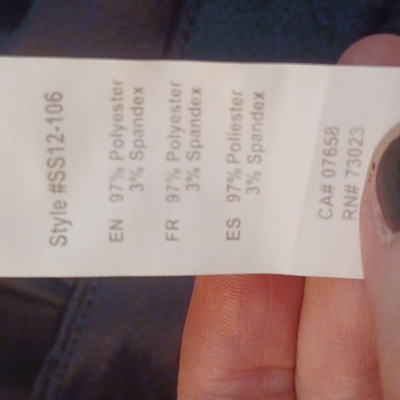 Satin pants, size M - Picture 9 of 9